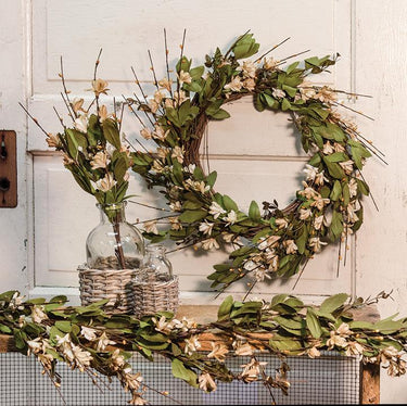 Teastain Gardenia Garland, 4ft - The Fox Decor